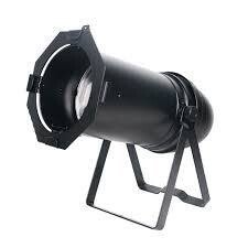 Par Can 200W COB Zoom PAR 64 LED Light Fixture Zoom DMX Stage Theatre Black Light