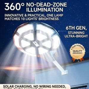 Solar LED Light 太陽能LED燈｜戶外無電纜照明