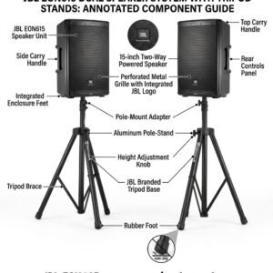 JBL Eon615 Power Speaker Rentals